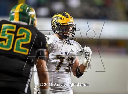 Thumbnail 3 in Bellevue vs Bishop Blanchard (WIAA 3A Semifinal) photogallery.