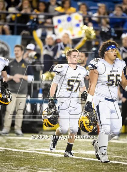 Thumbnail 1 in Bellevue vs Bishop Blanchard (WIAA 3A Semifinal) photogallery.