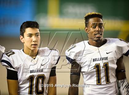 Thumbnail 3 in Bellevue vs Bishop Blanchard (WIAA 3A Semifinal) photogallery.
