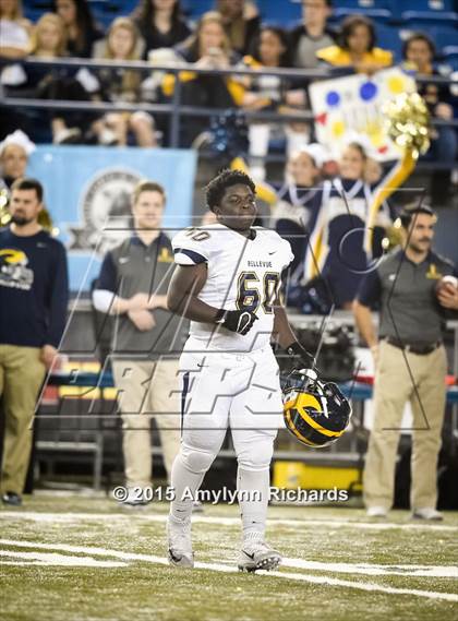 Thumbnail 2 in Bellevue vs Bishop Blanchard (WIAA 3A Semifinal) photogallery.
