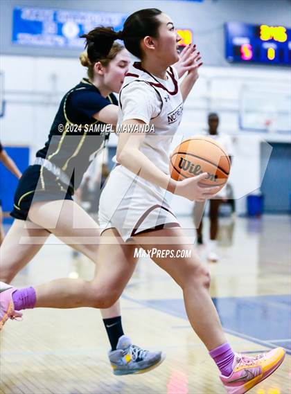 Thumbnail 1 in Notre Dame (SO) vs Notre Dame Academy (Riptide GBB Showcase) photogallery.