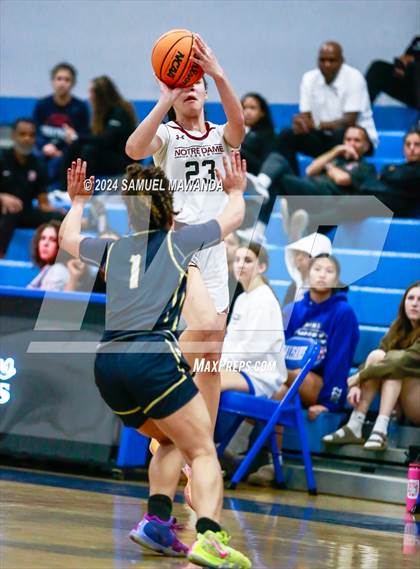 Thumbnail 3 in Notre Dame (SO) vs Notre Dame Academy (Riptide GBB Showcase) photogallery.