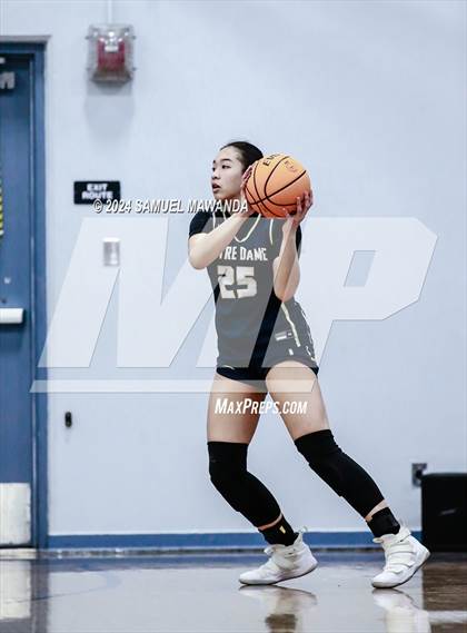 Thumbnail 3 in Notre Dame (SO) vs Notre Dame Academy (Riptide GBB Showcase) photogallery.