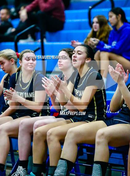 Thumbnail 2 in Notre Dame (SO) vs Notre Dame Academy (Riptide GBB Showcase) photogallery.