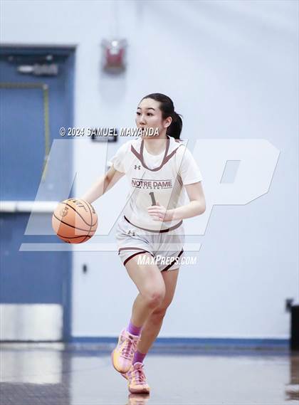 Thumbnail 1 in Notre Dame (SO) vs Notre Dame Academy (Riptide GBB Showcase) photogallery.