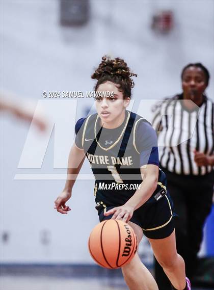 Thumbnail 3 in Notre Dame (SO) vs Notre Dame Academy (Riptide GBB Showcase) photogallery.