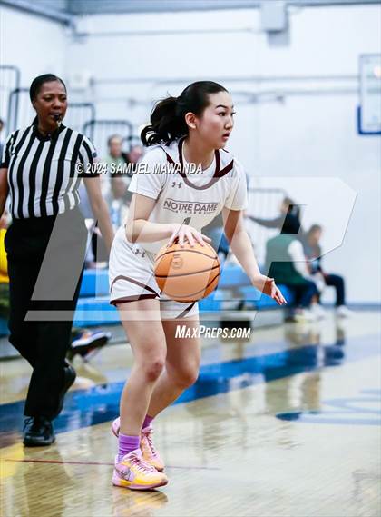 Thumbnail 2 in Notre Dame (SO) vs Notre Dame Academy (Riptide GBB Showcase) photogallery.