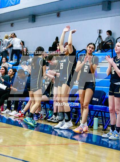 Thumbnail 1 in Notre Dame (SO) vs Notre Dame Academy (Riptide GBB Showcase) photogallery.