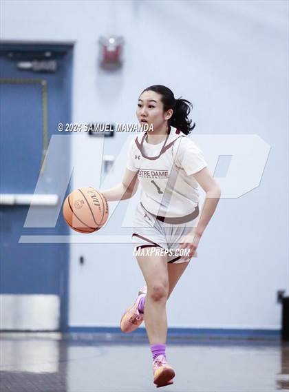 Thumbnail 2 in Notre Dame (SO) vs Notre Dame Academy (Riptide GBB Showcase) photogallery.