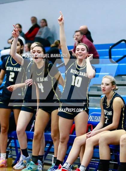 Thumbnail 3 in Notre Dame (SO) vs Notre Dame Academy (Riptide GBB Showcase) photogallery.
