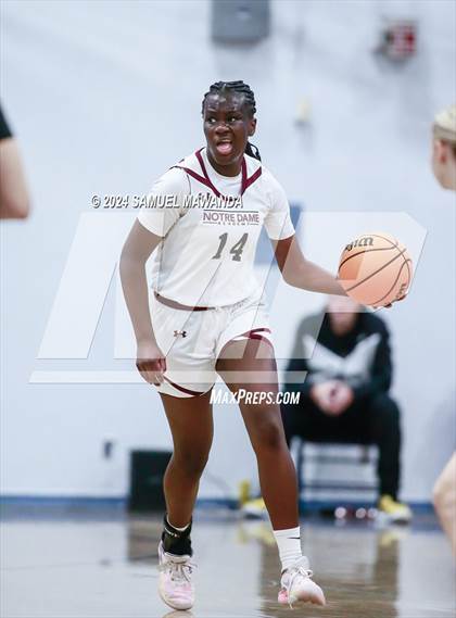 Thumbnail 2 in Notre Dame (SO) vs Notre Dame Academy (Riptide GBB Showcase) photogallery.