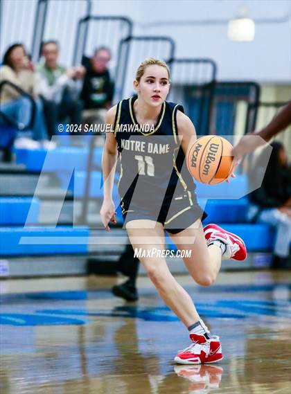 Thumbnail 2 in Notre Dame (SO) vs Notre Dame Academy (Riptide GBB Showcase) photogallery.
