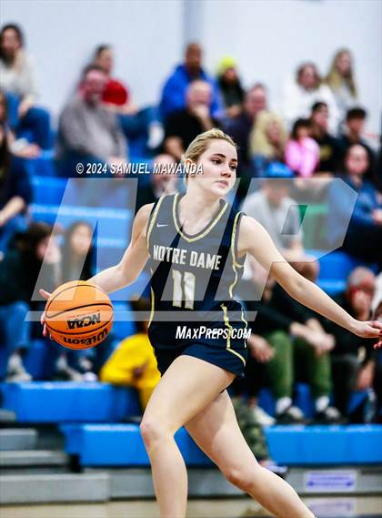 Thumbnail 1 in Notre Dame (SO) vs Notre Dame Academy (Riptide GBB Showcase) photogallery.