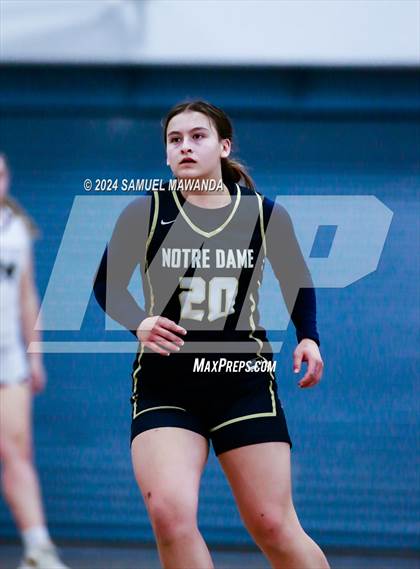 Thumbnail 1 in Notre Dame (SO) vs Notre Dame Academy (Riptide GBB Showcase) photogallery.