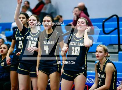 Thumbnail 1 in Notre Dame (SO) vs Notre Dame Academy (Riptide GBB Showcase) photogallery.