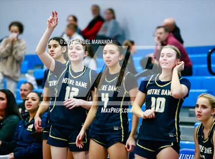 Thumbnail 2 in Notre Dame (SO) vs Notre Dame Academy (Riptide GBB Showcase) photogallery.
