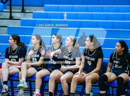 Thumbnail 2 in Notre Dame (SO) vs Notre Dame Academy (Riptide GBB Showcase) photogallery.