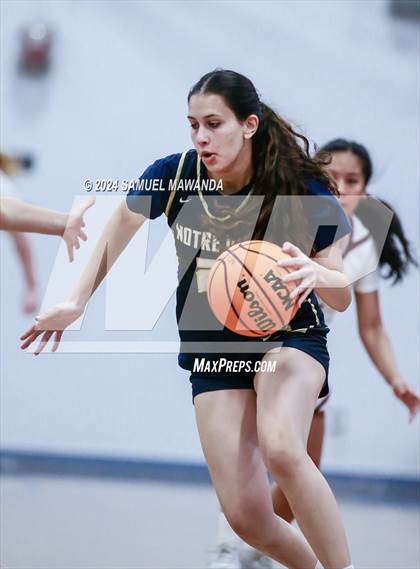 Thumbnail 1 in Notre Dame (SO) vs Notre Dame Academy (Riptide GBB Showcase) photogallery.