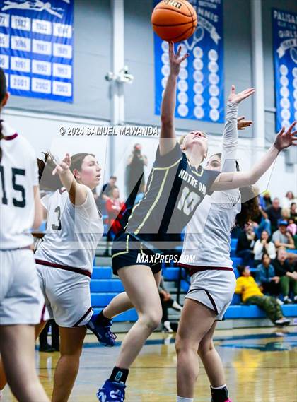 Thumbnail 3 in Notre Dame (SO) vs Notre Dame Academy (Riptide GBB Showcase) photogallery.