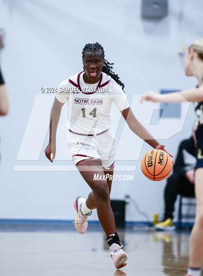 Thumbnail 1 in Notre Dame (SO) vs Notre Dame Academy (Riptide GBB Showcase) photogallery.