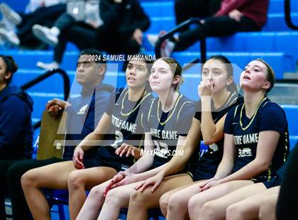 Thumbnail 2 in Notre Dame (SO) vs Notre Dame Academy (Riptide GBB Showcase) photogallery.