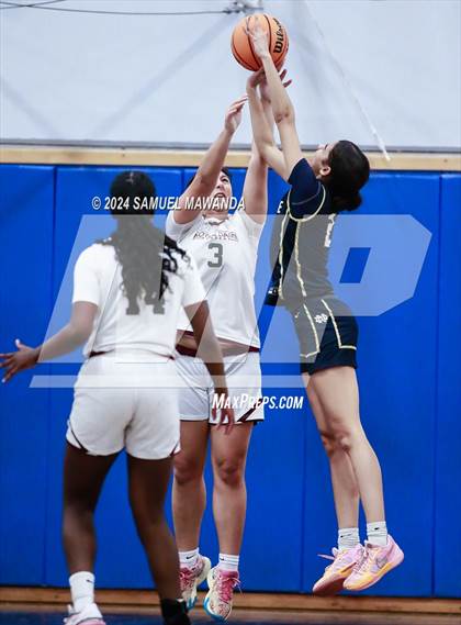 Thumbnail 2 in Notre Dame (SO) vs Notre Dame Academy (Riptide GBB Showcase) photogallery.