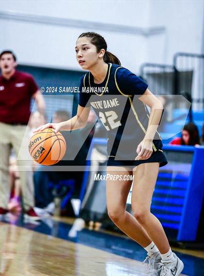 Thumbnail 2 in Notre Dame (SO) vs Notre Dame Academy (Riptide GBB Showcase) photogallery.