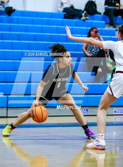 Thumbnail 2 in Notre Dame (SO) vs Notre Dame Academy (Riptide GBB Showcase) photogallery.