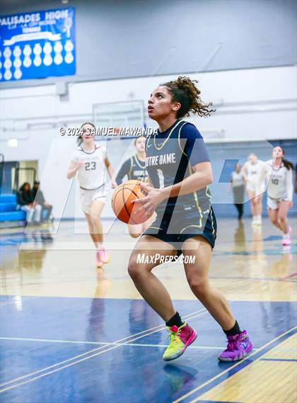 Thumbnail 1 in Notre Dame (SO) vs Notre Dame Academy (Riptide GBB Showcase) photogallery.