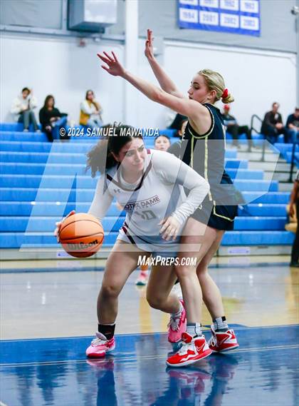 Thumbnail 3 in Notre Dame (SO) vs Notre Dame Academy (Riptide GBB Showcase) photogallery.