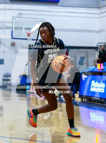 Thumbnail 2 in Notre Dame (SO) vs Notre Dame Academy (Riptide GBB Showcase) photogallery.