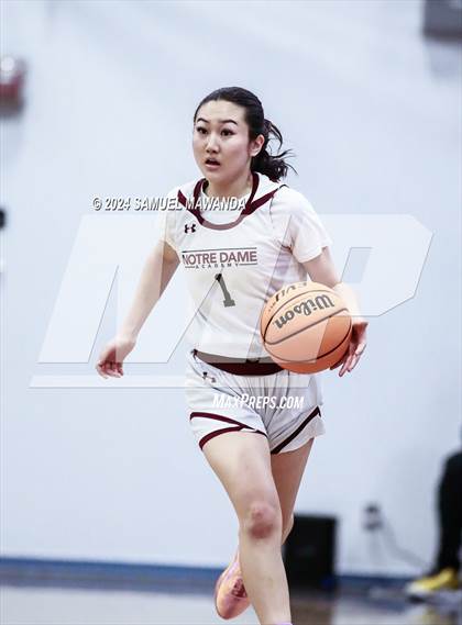Thumbnail 3 in Notre Dame (SO) vs Notre Dame Academy (Riptide GBB Showcase) photogallery.