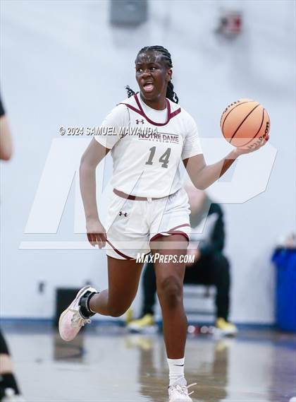 Thumbnail 3 in Notre Dame (SO) vs Notre Dame Academy (Riptide GBB Showcase) photogallery.