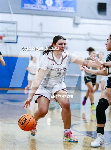 Thumbnail 3 in Notre Dame (SO) vs Notre Dame Academy (Riptide GBB Showcase) photogallery.