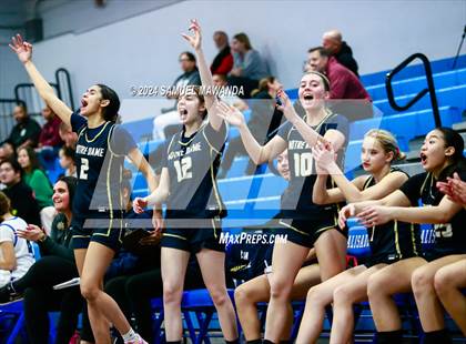 Thumbnail 1 in Notre Dame (SO) vs Notre Dame Academy (Riptide GBB Showcase) photogallery.