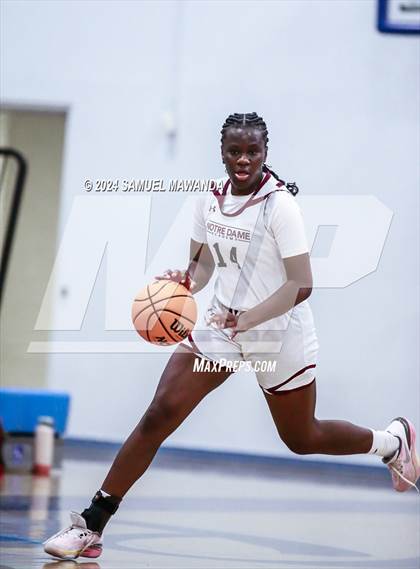 Thumbnail 1 in Notre Dame (SO) vs Notre Dame Academy (Riptide GBB Showcase) photogallery.