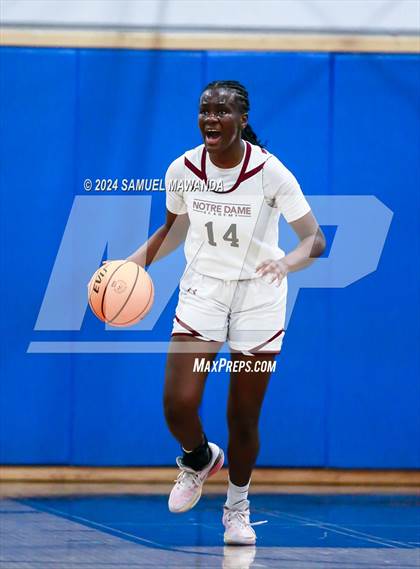 Thumbnail 3 in Notre Dame (SO) vs Notre Dame Academy (Riptide GBB Showcase) photogallery.