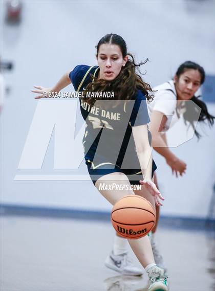 Thumbnail 2 in Notre Dame (SO) vs Notre Dame Academy (Riptide GBB Showcase) photogallery.