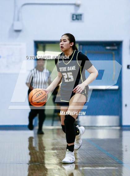 Thumbnail 3 in Notre Dame (SO) vs Notre Dame Academy (Riptide GBB Showcase) photogallery.