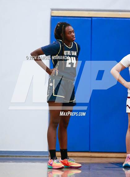Thumbnail 2 in Notre Dame (SO) vs Notre Dame Academy (Riptide GBB Showcase) photogallery.