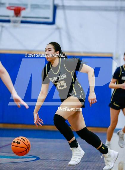 Thumbnail 2 in Notre Dame (SO) vs Notre Dame Academy (Riptide GBB Showcase) photogallery.