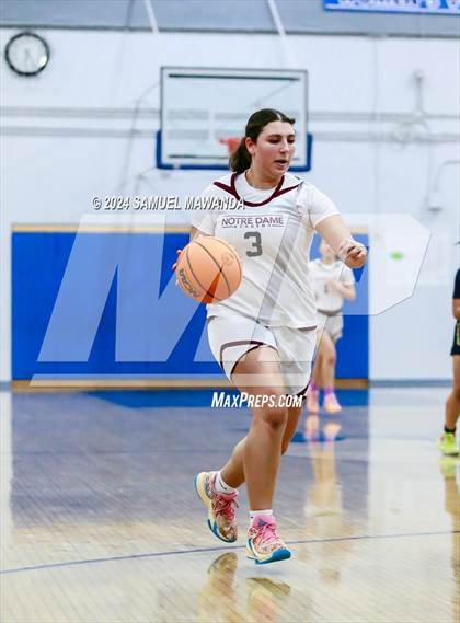 Thumbnail 2 in Notre Dame (SO) vs Notre Dame Academy (Riptide GBB Showcase) photogallery.