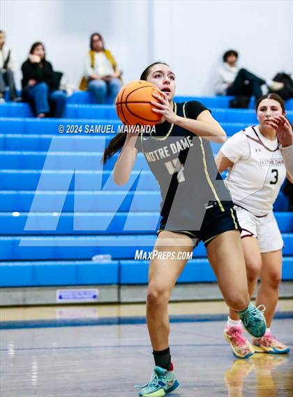Thumbnail 3 in Notre Dame (SO) vs Notre Dame Academy (Riptide GBB Showcase) photogallery.