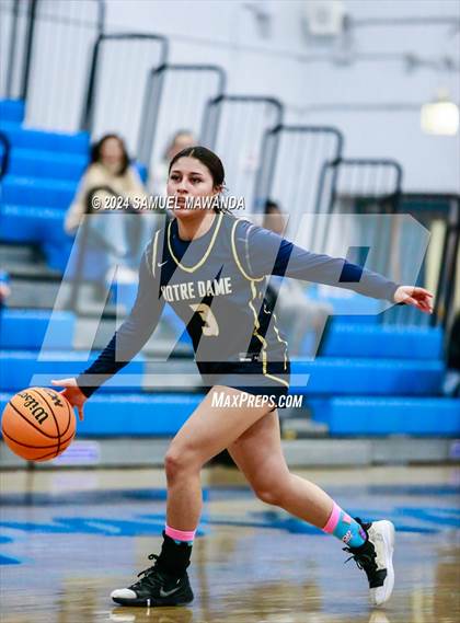 Thumbnail 1 in Notre Dame (SO) vs Notre Dame Academy (Riptide GBB Showcase) photogallery.