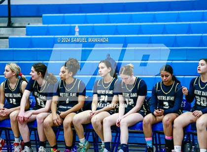 Thumbnail 2 in Notre Dame (SO) vs Notre Dame Academy (Riptide GBB Showcase) photogallery.