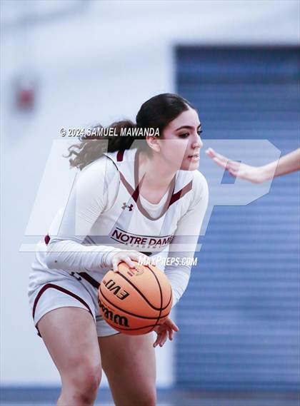 Thumbnail 1 in Notre Dame (SO) vs Notre Dame Academy (Riptide GBB Showcase) photogallery.