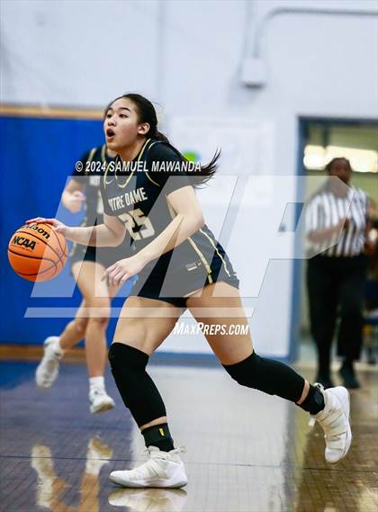 Thumbnail 1 in Notre Dame (SO) vs Notre Dame Academy (Riptide GBB Showcase) photogallery.