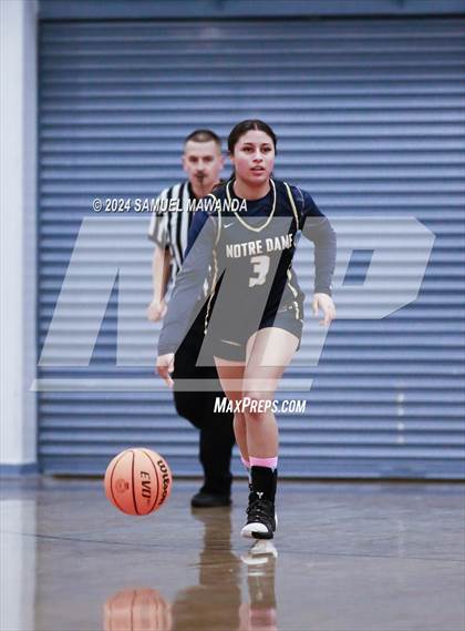 Thumbnail 1 in Notre Dame (SO) vs Notre Dame Academy (Riptide GBB Showcase) photogallery.