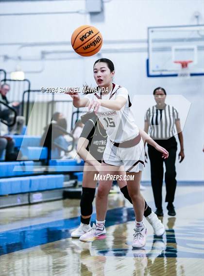 Thumbnail 3 in Notre Dame (SO) vs Notre Dame Academy (Riptide GBB Showcase) photogallery.