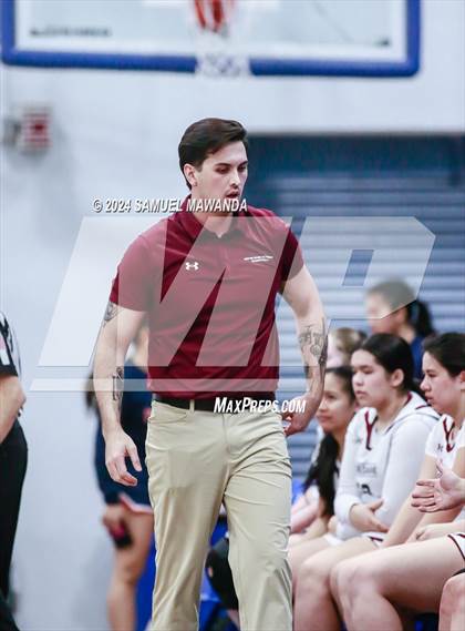 Thumbnail 1 in Notre Dame (SO) vs Notre Dame Academy (Riptide GBB Showcase) photogallery.